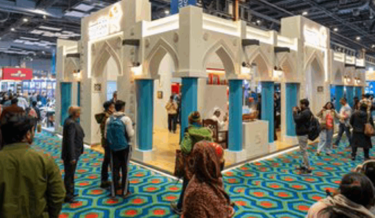 Qatar booth at New Delhi World Book Fair
